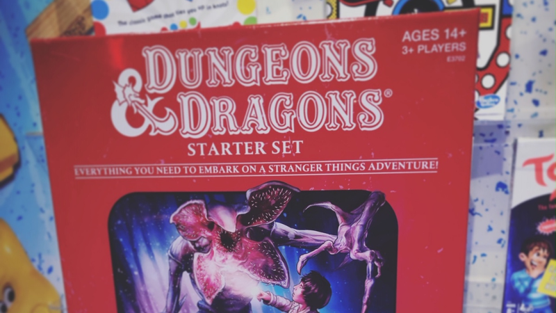 A closer look at the Stranger Things Dungeons & Dragons Starter Set.